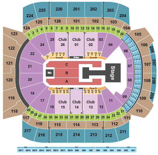 Climate Pledge Arena KATSEYE Seating Chart